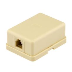 Телефонная розетка Ritar RJ12x1 UTP, 6P4C Фото