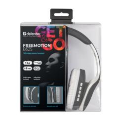 Наушники Defender FreeMotion B525 Bluetooth Gray-White Фото 5