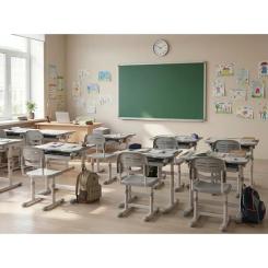 Школьная доска Sector магнитно-меловая, 150х100 см Фото 5