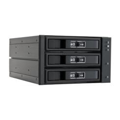 Бэкплейн Chieftec 2x5.25"/3x3.5" Hot-Swap Aluminium Фото