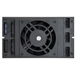 Бэкплейн Chieftec 2x5.25"/3x3.5" Hot-Swap Aluminium Фото 1