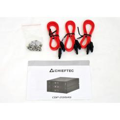 Бэкплейн Chieftec 2x5.25"/3x3.5" Hot-Swap Aluminium Фото 4