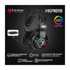Наушники Marvo HG9018 Multi-LED 7.1 Black Фото 7