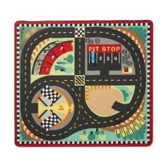 Детский коврик Melissa&Doug Гоночная трасса с машинками Фото