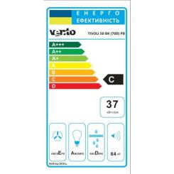 Вытяжка кухонная Ventolux TIVOLI 50 BK (700) PB Фото 6