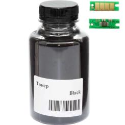 Тонер AHK Ricoh Aficio SP201, 60г, Black +chip Фото