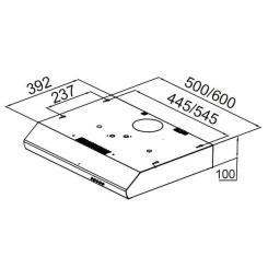 Вытяжка кухонная Pyramida UX 50 IV Фото 10
