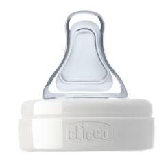 Соска Chicco Силиконовая Physio быстрый поток 4м+ 2 шт Фото 1