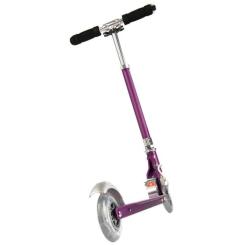 Самокат Micro Sprite Purple stripe LED Фото 3