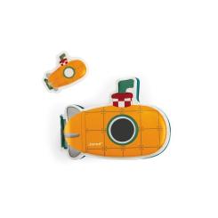 Игрушка для ванной Janod Книга для купания Субмарина Фото 1