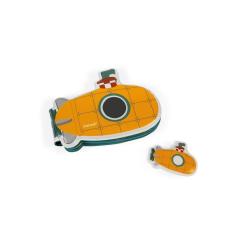 Игрушка для ванной Janod Книга для купания Субмарина Фото 2