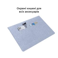 Чехол для ноутбука AirOn 13,3" Premium Grey Фото 5