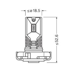 Автолампа Osram світлодіодна Фото 1