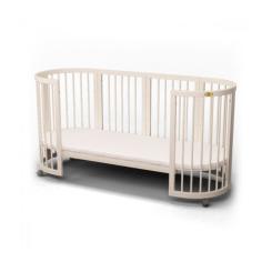 Кроватка Ingvart SMART BED ROUND сл. кістка Фото 2