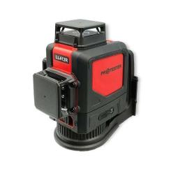 Лазерный нивелир Protester 3x360° H360/2xV360, красный луч Фото 1