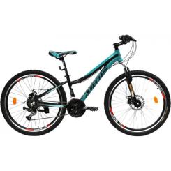 Велосипед Ardis Cleo 26" рама-16" Al Black/Turquoise Фото