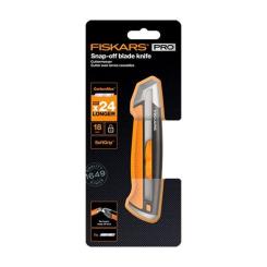 Нож монтажный Fiskars CarbonMax Snap-Off Knife 18 мм Фото 1