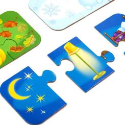 Развивающая игрушка Vladi Toys Времена года. Время суток Фото 2