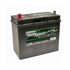 Аккумулятор автомобильный GigaWatt 45А Фото 2