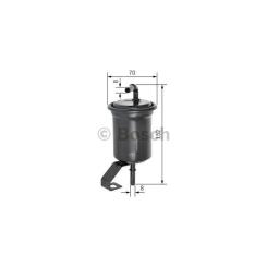 Фильтр топливный Bosch F026403756 Фото 4