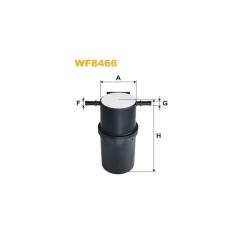 Фильтр топливный Wixfiltron WF8466 Фото
