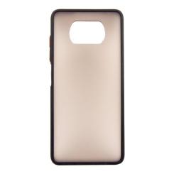 Чехол для мобильного телефона Dengos Matt POCO X3, black Фото