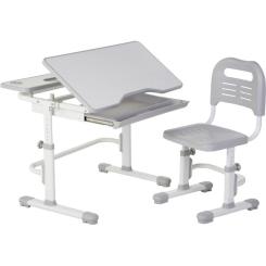 Парта со стулом Cubby Botero Grey Фото 1