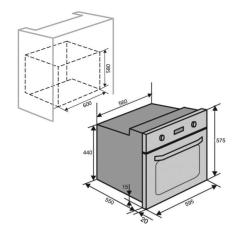 Духовой шкаф Ventolux BRISTOL 6 MT (WH) Фото 7