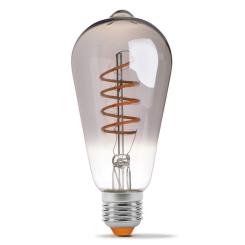 Лампочка Videx Filament ST64FGD 4W E27 2100K 220V Фото