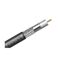 Кабель телевизионный FinMark RG-660, CCS, 100м, black Фото