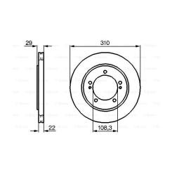 Тормозной диск Bosch 0 986 478 839 Фото 4