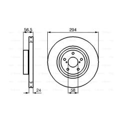 Тормозной диск Bosch 0 986 478 977 Фото 4