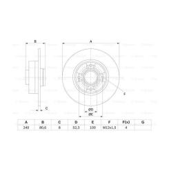 Тормозной диск Bosch 0 986 479 007 Фото 4