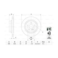Тормозной диск Bosch 0 986 479 042 Фото 4