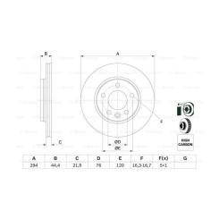 Тормозной диск Bosch 0 986 479 097 Фото 4