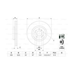 Тормозной диск Bosch 0 986 479 269 Фото 4