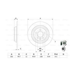 Тормозной диск Bosch 0 986 479 397 Фото 4