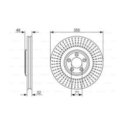 Тормозной диск Bosch 0 986 479 754 Фото 4
