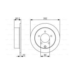 Тормозной диск Bosch 0 986 479 A41 Фото 4