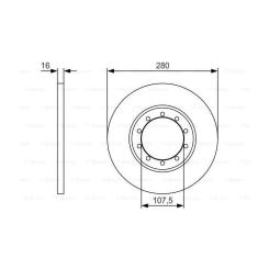 Тормозной диск Bosch 0 986 479 R92 Фото 4