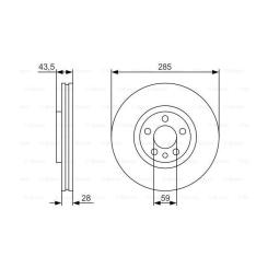 Тормозной диск Bosch 0 986 479 S62 Фото