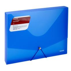 Папка на резинках Axent A4 800 мкм Transparent blue Фото