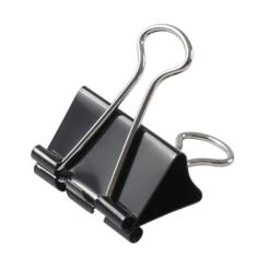 Биндер металлический Axent 32 мм, 12шт, black Фото