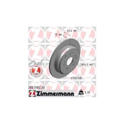 Тормозной диск ZIMMERMANN 280.3182.20 Фото