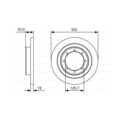 Тормозной диск Bosch 0 986 479 A93 Фото 4