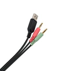 Наушники Vinga HSCU-100 Gaming LED Black Фото 9