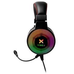 Наушники Vinga HSCU-100 Gaming LED Black Фото 6