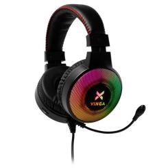Наушники Vinga HSCU-100 Gaming LED Black Фото 8