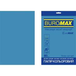 Бумага Buromax А4, 80g, INTENSIVE blue, 20sh, EUROMAX Фото