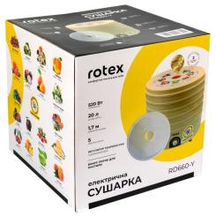 Сушка для овощей и фруктов Rotex RD660-Y Фото 6